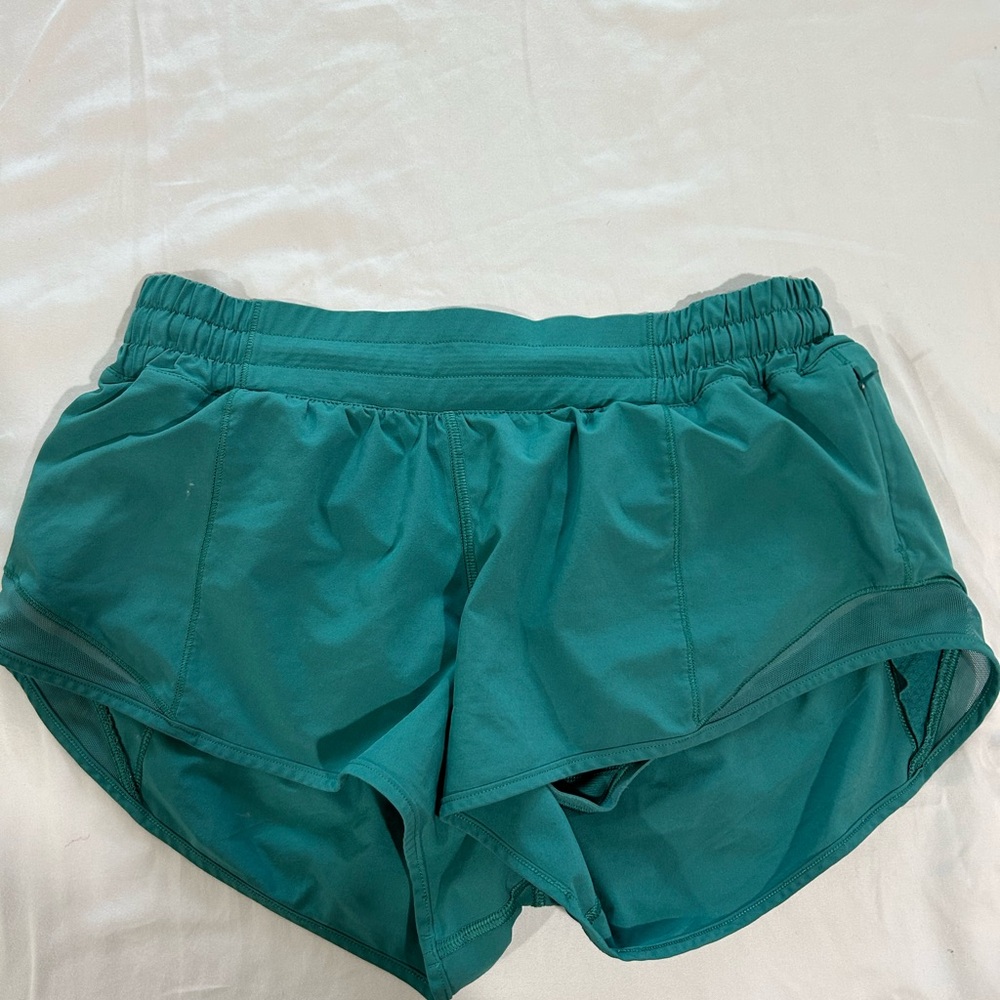 Lululemon Athletica Green Athletic Shorts